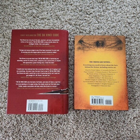 4/$25 The Da Vinci Code, Cracking the Da Vinci Code Book Bundle - Picture 2 of 12